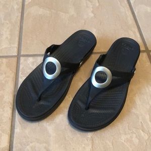 Gently Used Crocs Flip Flops